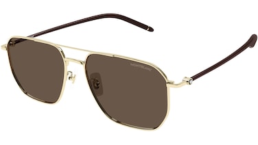 Mont Blanc MB0367SA Men's Sunglasses