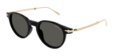Mont Blanc Round-Style Sunglasses