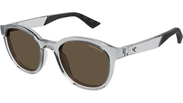 Mont Blanc Round-Style Sunglasses