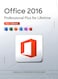 Microsoft Office 2016 Professional Plus - Lifetime Subscription for 1 Device   Digital License