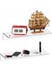17 Inch Contemporary Clear Acrylic Floating Shelves - Wall Mounted Display Organizer, Set Of 2 (17 Inches)