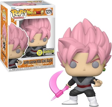Funko Pop! Animation: Dragon Ball Super - Goku with Scythe (TRL) Glow in the dark Exclusive Vinyl Figure