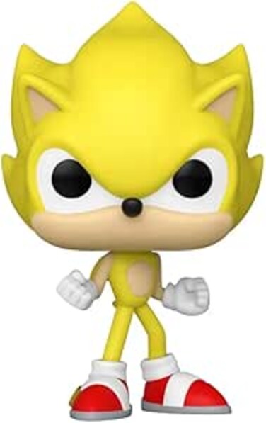 Funko Pop! Games: Sonic - Super Sonic (CC) (Exc) (FU71532)