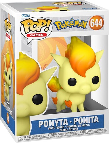 Funko Pop! Games: Pokemon Ponyta (EMEA) Vinyl Figure