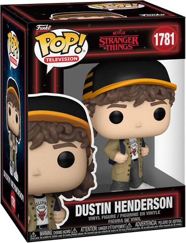 Funko Pop! TV: Stranger Things - Dustin Collectable Vinyl Figure