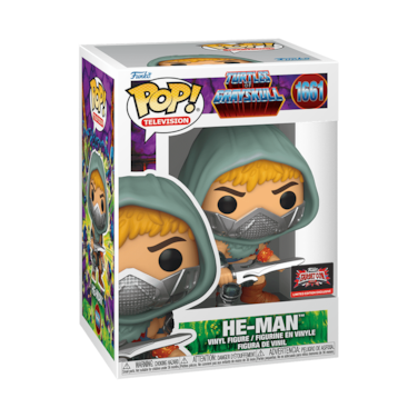 Funko Pop! Animation: MOTU X TMNT - He-Man Exclusive Vinyl Figure