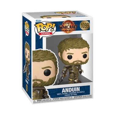 Funko POP! Games World Of Warcraft: The War Within Anduin Wrynn Vinyl Figure (9 cm)
