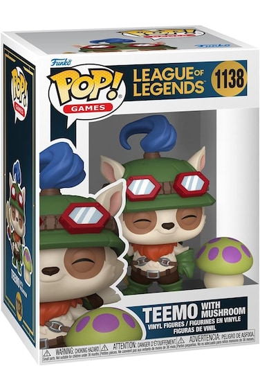 Funko Pop! Games: League Of Legends - Teemo With Shroom FU86113