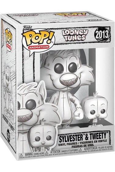 Funko Pop! Animation: Looney Tunes Sylvester &amp; Tweety Sketched