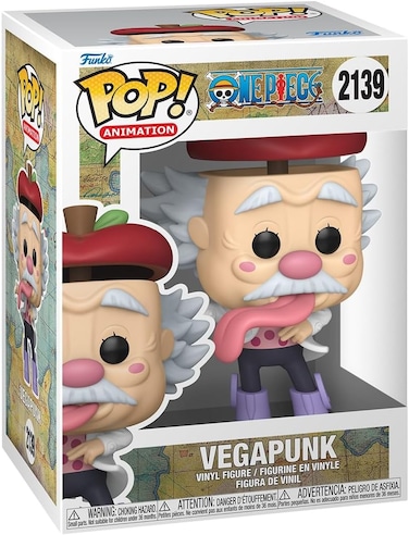 مجسم فينيل Funko Pop! Animation: One Piece S12 Dr Vegapunk