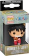 Funko Pop! Keychain: One Piece 1- Monkey D. Luffy - (Egghead) Novelty Keyring
