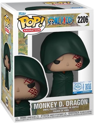Funko Pop! Animation: One Piece S12 - Monkey D. Dragon (Exc)