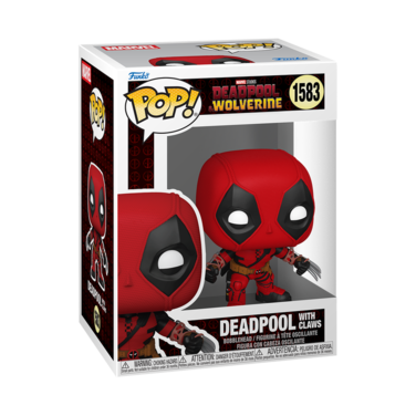 Funko Pop! Marvel: Deadpool &amp; Wolverine - Deadpool with Claws Vinyl Figure