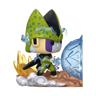 Funko Pop! Deluxe Animation: Dragon Ball Z - Perfect Cell (vs Gohan) Build-A-Scene Vinyl Figure
