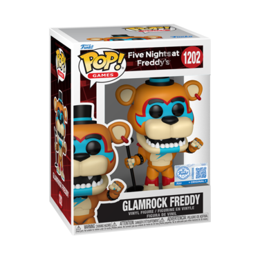 Funko POP! Five Nights at Freddy's - Glamrock Freddy (Exclusive) Vinyl Figure