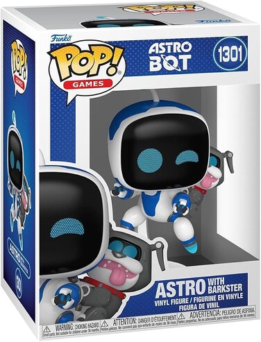 Funko Pop! Games: Astro Bot - Astro withBarkster Vinyl Figure