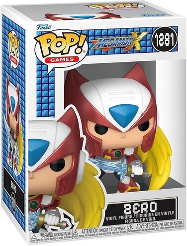 Funko Pop! Games: Mega Man Zero Vinyl Figure