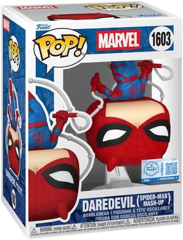 Funko POP! Marvel: Daredevil (Spider-Man Mash-Up) Vinyl Figure (Geekay Exclusive)