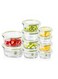 Fresh Oven-Safe Glass Round Container 10-pcs Set &acirc;&euro;&ldquo; Airtight, Leakproof &amp; Heat-Resistant
