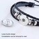Twelve Constellations Multilayer Beaded Cowhide Bracelet, Style: Capricorn Luminous