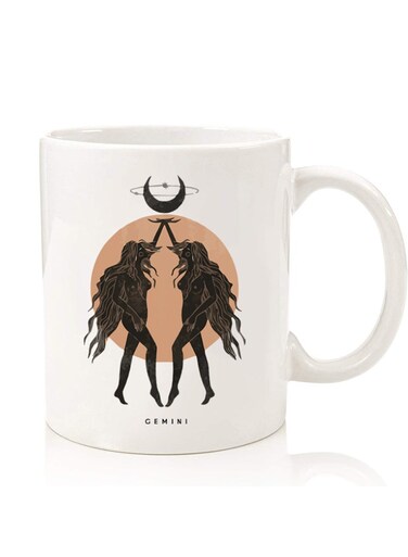 Premium Quality Two Sided Printed Coffee Mug Tea Cup For Home Office, Kids Men Women Gemini