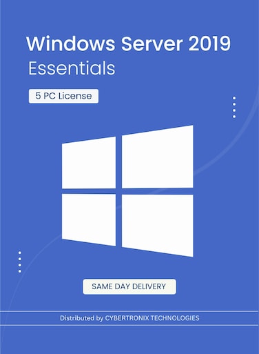 Microsoft Windows Server 2019 Essentials   5 PC License   Digital License   SAME DAY DELIVERY