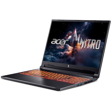 Acer Nitro V 16 AI Copilot+ PC ANV16-61-R8UE 16" Gaming Laptop, 16" WUXGA IPS 180Hz Display, AMD Ryzen AI 7 350Processor, NVIDIA GeForce RTX 5060 8GB GDDR7, 16GB DDR5 RAM, 1TB SSD, Win11 Home, Color Shale Black, NH.U25AA.002