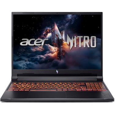 Acer Nitro V 16 AI ANV16-42-R17U 16" Gaming Laptop, 16" WUXGA IPS Anti-Glare Display, AMD Ryzen 7 260 3.8GHz Processor, NVIDIA GeForce RTX 5070 8GB GDDR7, 16GB DDR5 RAM, 2TB SSD, Win11 Home, Color Obsidian Black, NH.U3BAA.001