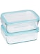 Taliona Boro Pro Rectangular Food Container Set - Blue