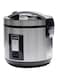 Geepas 1.8L Stainless Steel automatic Rice Cooker- GRC4330  762W, Non-Stick Inner Pot, Stainless Steel BodyMake Rice and Steam Healthy Vegetables   2-Year Warranty
