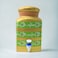 ARK Naturals Terrapura Pure Clay Hand Painted Water Matka 4 Liters. Organic and Healthy. Ideal for Daily Use
