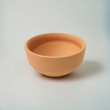 ARK Naturals Terrapura Pure Clay Handmade Clay Bowls Set of 6 Pieces. 200 ml each