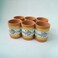ARK Naturals Terrapura Pure Clay Handmade Hand Painted Clay Glasses Set of 6 Pieces. Each Glass 300 ml x 6 Pieces