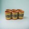 ARK Naturals Terrapura Pure Clay Handmade Hand Painted Clay Glasses Set of 6 Pieces. Each Glass 300 ml x 6 Pieces