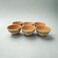 ARK Naturals Terrapura Pure Clay Handmade Hand Painted Clay Bowls Set of 6 Pieces. 180 ml each