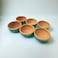 ARK Naturals Terrapura Pure Clay Handmade Hand Painted Clay Bowls Set of 6 Pieces. 200 ml each