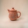 ARK Naturals DhaaroVibes Handmade Hand Painted Organic Clay Teapot 700 ml