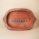ARK Naturals DhaaroVibes Handmade Hand Painted Serenity Clay ServingTray 33 x 22 cm. Organicfir gift