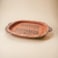 ARK Naturals DhaaroVibes Handmade Hand Painted Serenity Clay ServingTray 33 x 22 cm. Organicfir gift