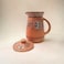 ARK Naturals DhaaroVibes Handmade Hand Painted Clay Zenith water Jug 1200 ml. Organic