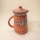 ARK Naturals DhaaroVibes Handmade Hand Painted Clay Zenith water Jug 1200 ml. Organic