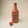 ARK Naturals Handmade Hand Painted Village Vista Clay Water Bottles 1000 ml. Organic