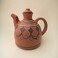 ARK Naturals DhaaroVibes  - clay Handmade Hand Painted Organic Clay Village Vibe Teapot 700 ml