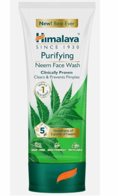 HIMALAYA PURIFYING NEEM FACE WASH 50ML