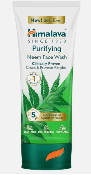 HIMALAYA PURIFYING NEEM FACE WASH 100ML