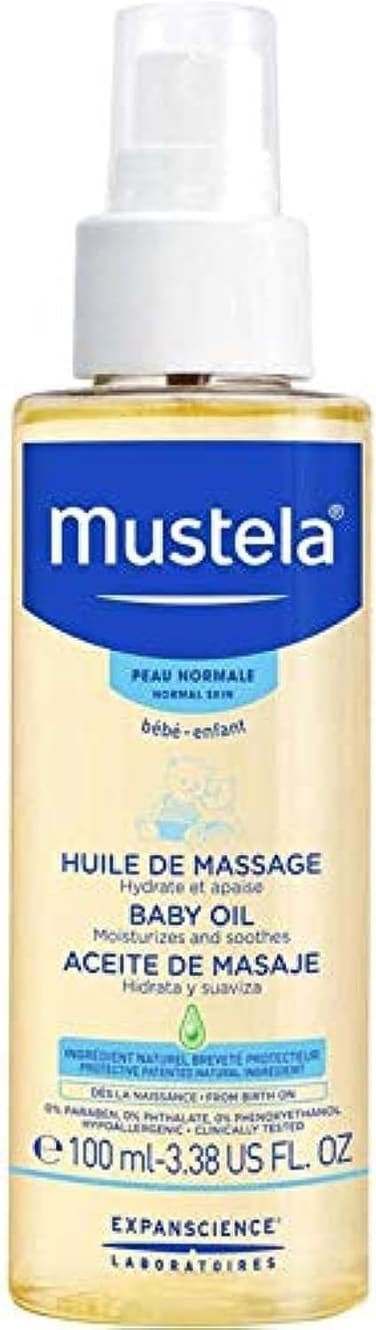 Mustela Baby Massage Oil 100ml