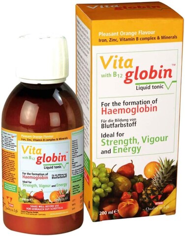 شراب فيتاجلوبين 200 مل