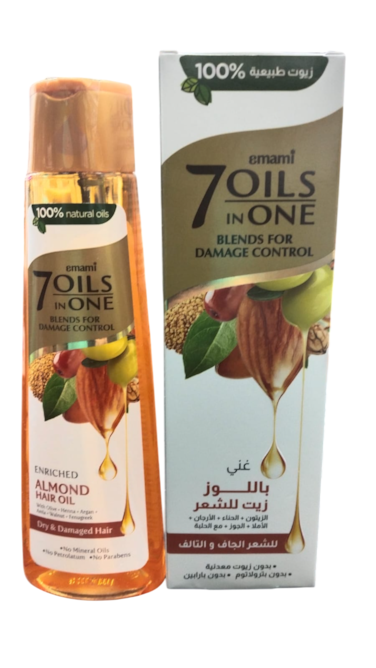 EMAMI 7in1 ALMOND HAIR OIL 200ML