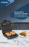 Bajaj SWX 6 Grill Sandwich Toaster   700W   Non-Stick Plates   Cool Touch Body   Compact &amp; Easy to Use   Indicator Lights