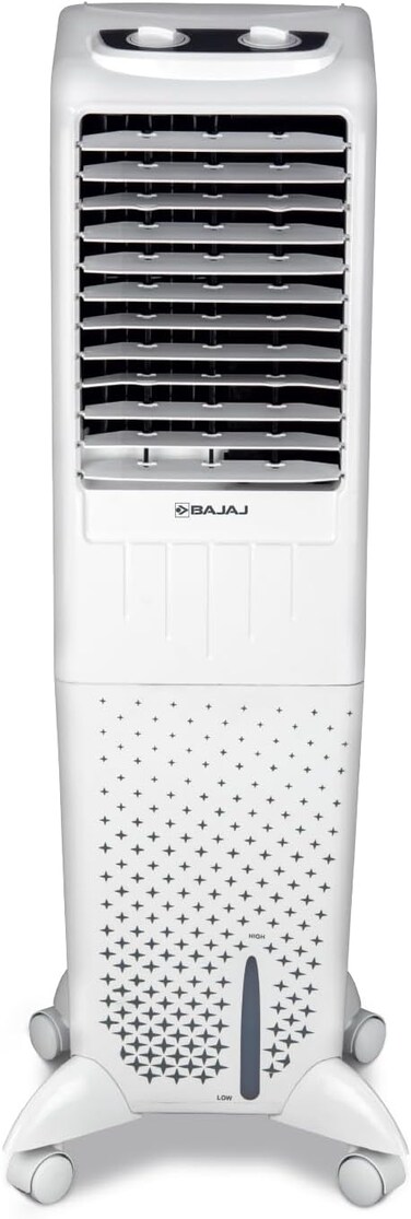 Bajaj TMH 35 Air Cooler, 320 mm x 340 mm x 1115 mm Size, White